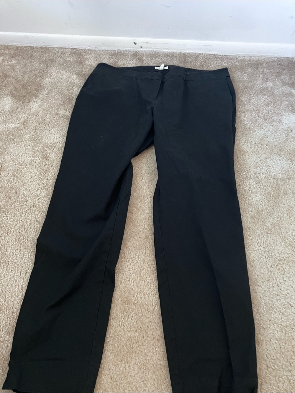 Women’s Black Dress Pants - Classic Straight Fit